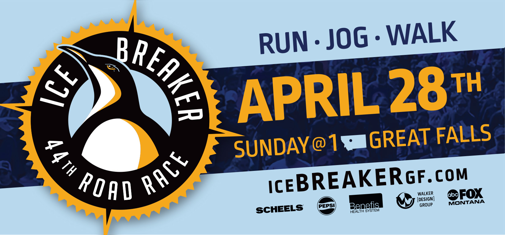 Ice Breaker Road Race in Great Falls, MT April 28th, 2024